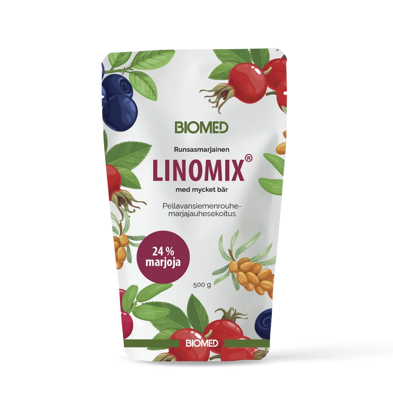 Linomix, 500 g-Kuitu-Biomed-Aminopörssi