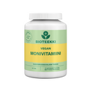 Vegan Monivitamiini 90 tabl.-Monivitamiini-Bioteekki-Aminopörssi