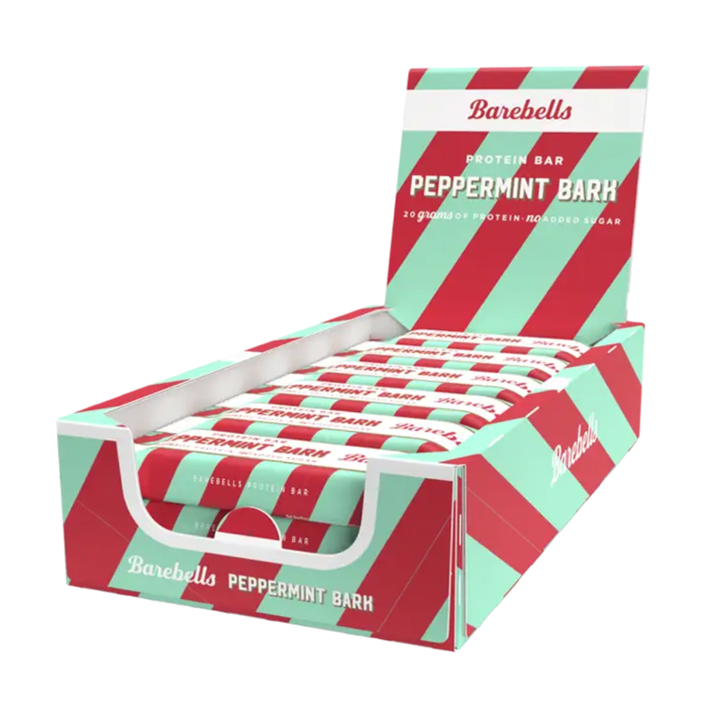 Barebells Protein Bar laatikko, 12 kpl x 55 g-Proteiinipatukka-Barebells-Peppermint Bark-Aminopörssi