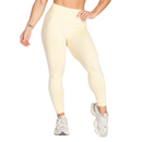 Better Bodies Scrunch Leggings Washed Yellow-Naisten trikoot ja leggingsit-Better Bodies-XS-Aminopörssi