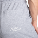 Better Bodies Wide Sweatpants Light Gray Melange