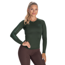 Better Bodies 82 Long Sleeve Deep Forest-Naisten pitkähihaiset ja hupparit-Better Bodies-S-Aminopörssi