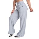 Better Bodies Wide Sweatpants Light Gray Melange