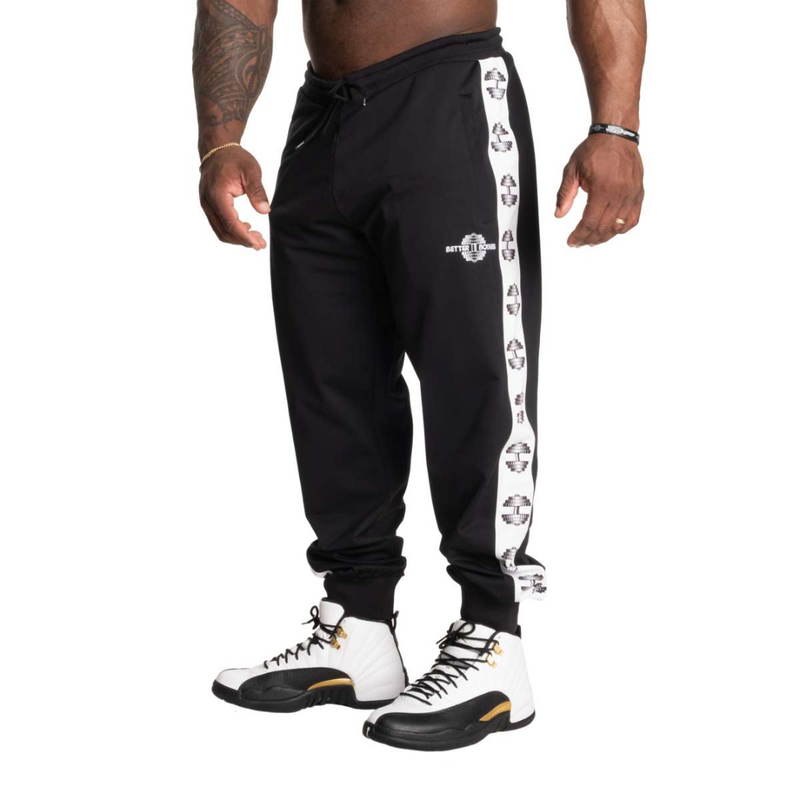 Bronx Track Pants, black V2-Miesten housut-Better Bodies-M-Aminopörssi