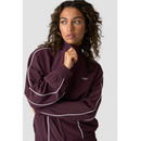 ICIW Contrast track Jacket Women, Dark Burgundy