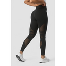 Queen Mesh Seamless Tights, Black-Naisten trikoot ja leggingsit-ICANIWILL-XS-Aminopörssi