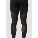 Queen Mesh Seamless Tights, Black-Naisten trikoot ja leggingsit-ICANIWILL-XS-Aminopörssi