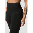 Queen Mesh Seamless Tights, Black-Naisten trikoot ja leggingsit-ICANIWILL-XS-Aminopörssi