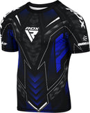 RDX IMMAF Approved Half Sleeves Compression Shirt Blue Blue-T-SHIRT-RDX-S-Aminopörssi