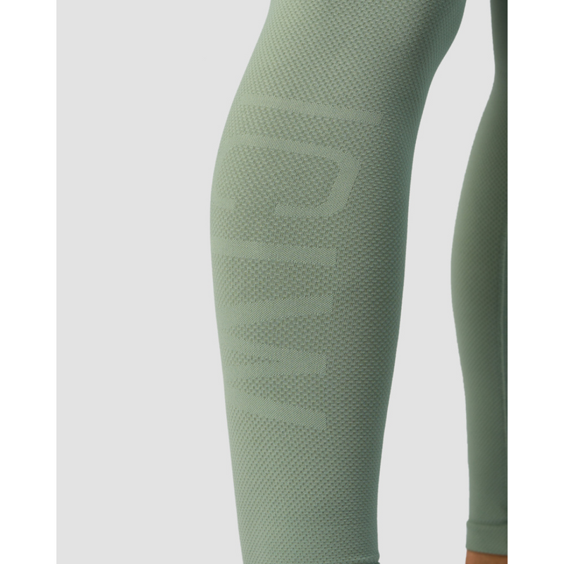 Define Seamless V-shape Tights Light Green-Naisten trikoot ja leggingsit-ICANIWILL-XS-Aminopörssi