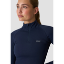ICIW Define Seamless 1/4 Zip Midnight Blue