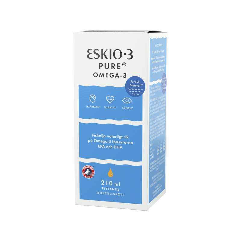 ESKIO-3® Pure Omega-3 Kalaöljy, 210 ml-Kalaöljy-Eskio-3-Aminopörssi