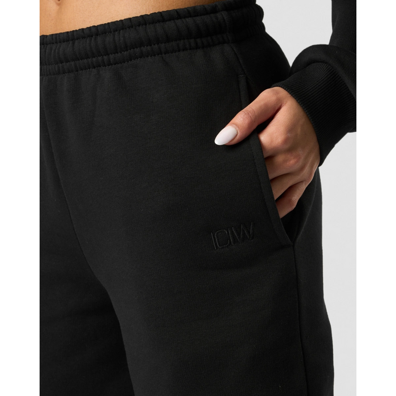 Everyday sweatpants Wmn Black-Naisten housut-ICANIWILL-XS-Aminopörssi