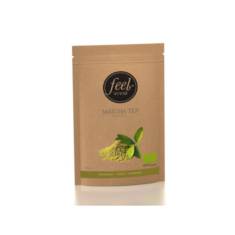 Matcha Tee luomu, 60 g-Vihreä tee-Feel Vivid-Aminopörssi
