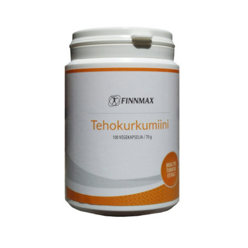 Finnmax TehoKurkumiini, 100 vegekaps.-Kurkumiini-FinnMax-Aminopörssi