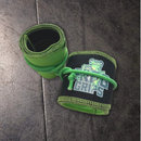 Frog Grips Wrist Wraps, Green-Rannesiteet-Frog Grips-Aminopörssi