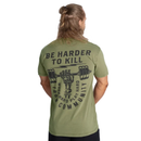 GASP HTK (be harder to kill) Standard Tee, Washed Green*-Miesten T-paita-GASP-S-Aminopörssi