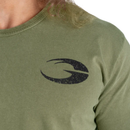 GASP HTK (be harder to kill) Standard Tee, Washed Green*-Miesten T-paita-GASP-S-Aminopörssi