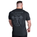 GASP HTK (be harder to kill) Standard Tee, Black*-Miesten T-paita-GASP-S-Aminopörssi