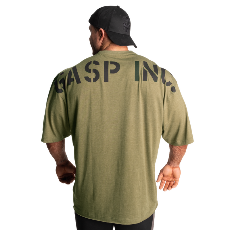 Division Tee, Army Green-Miesten T-paita-GASP-M-Aminopörssi