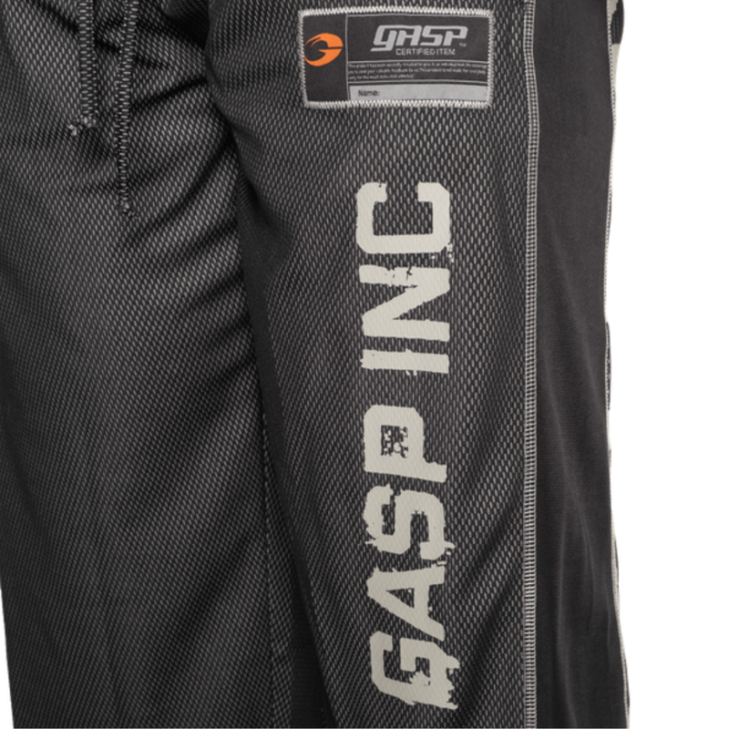 GASP No1 Mesh pant, Black-Miesten housut-GASP-M-Aminopörssi
