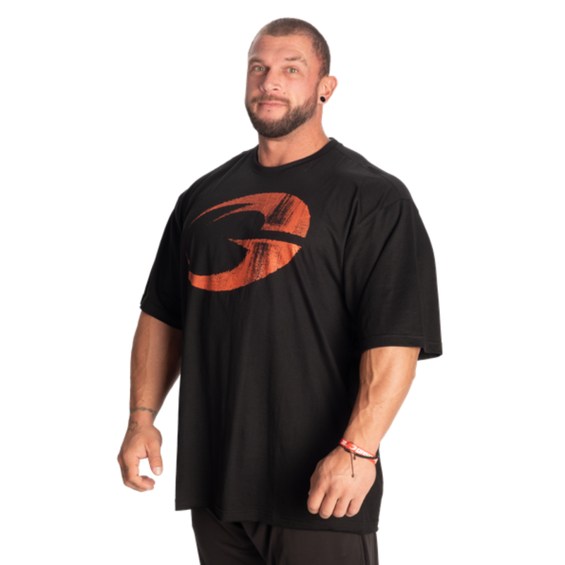 GASP Pump Cover Iron Tee, Black/Flame-Miesten T-paita-GASP-M-Aminopörssi