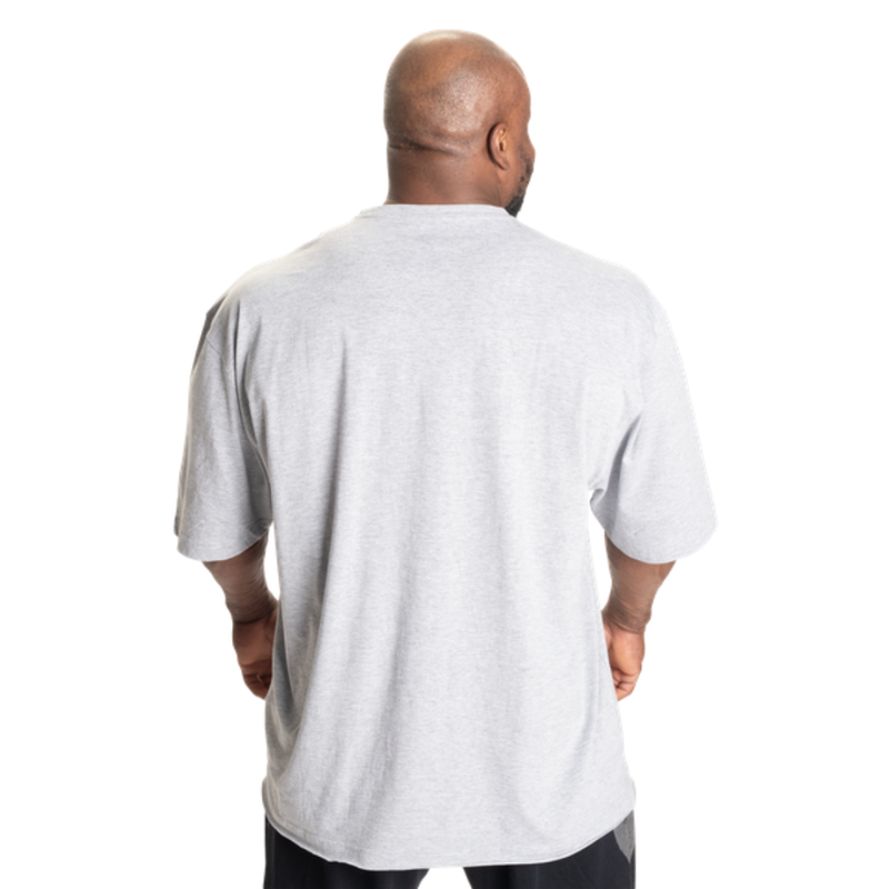 GASP Pump Cover Iron Tee, Light Gray Melange-Miesten T-paita-GASP-M-Aminopörssi