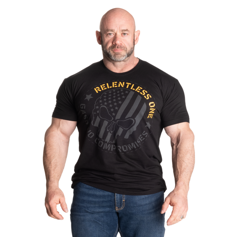 Resentless Tee, Black-Miesten T-paita-GASP-M-Aminopörssi