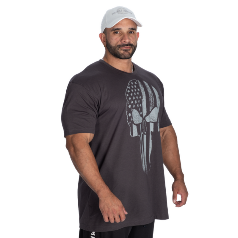 GASP Skull Tee Iron-Miesten hihattomat paidat-GASP-M-Aminopörssi