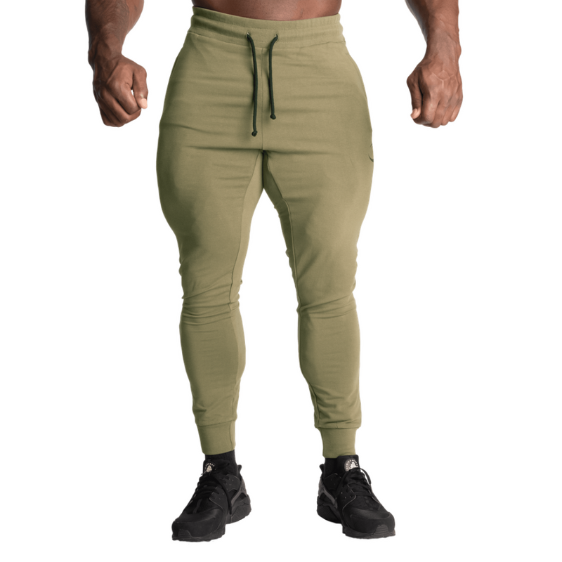 GASP Tapered Joggers, washed green-Miesten housut-GASP-S-Aminopörssi