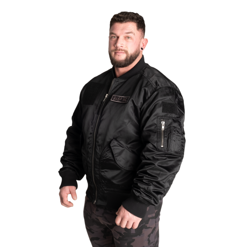 Utility Jacket, black-Miesten takit-GASP-M-Aminopörssi