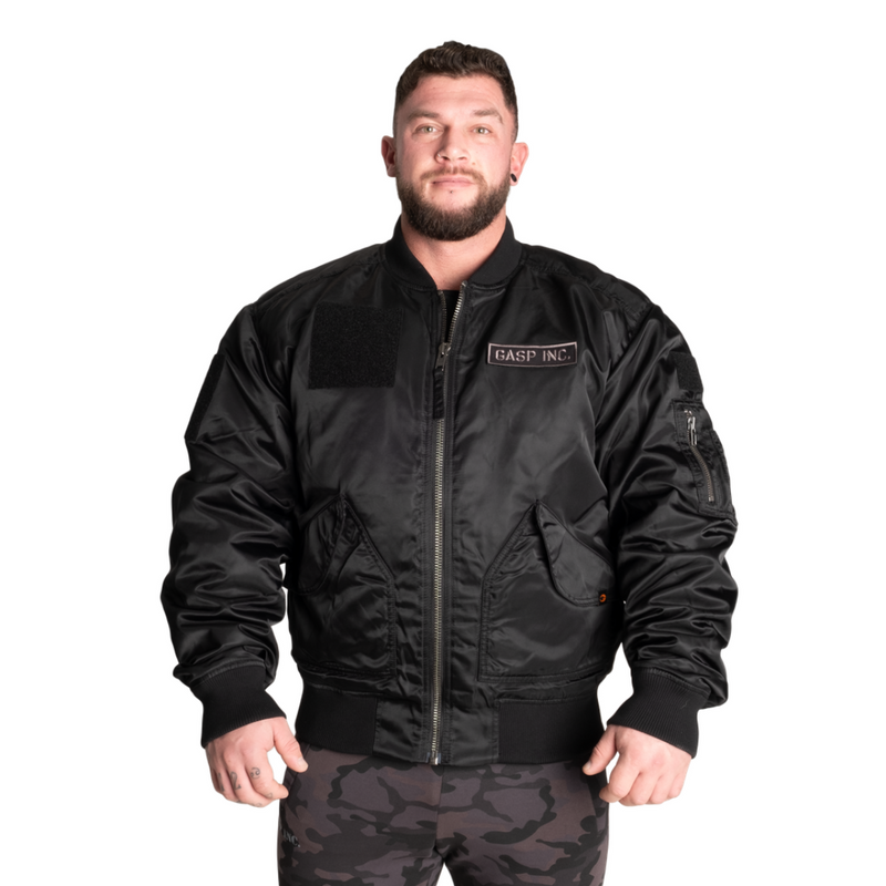 Utility Jacket, black-Miesten takit-GASP-M-Aminopörssi