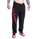 GASP Vintage Sweatpants Black /Red-Miesten housut-GASP-M-Aminopörssi