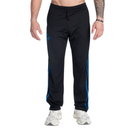 GASP 2-Stripe Standard Mesh Pants Black/Blue-Miesten housut-GASP-S-Aminopörssi