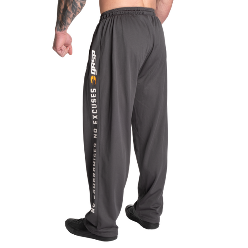 GASP Core Mesh Pants Gray-Miesten housut-GASP-M-Aminopörssi