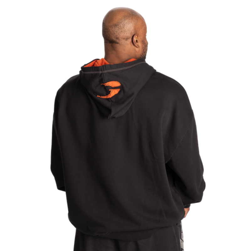 GASP Hood Sweater Black/Flame-Miesten hupparit ja pitkähihaiset-GASP-M-Aminopörssi