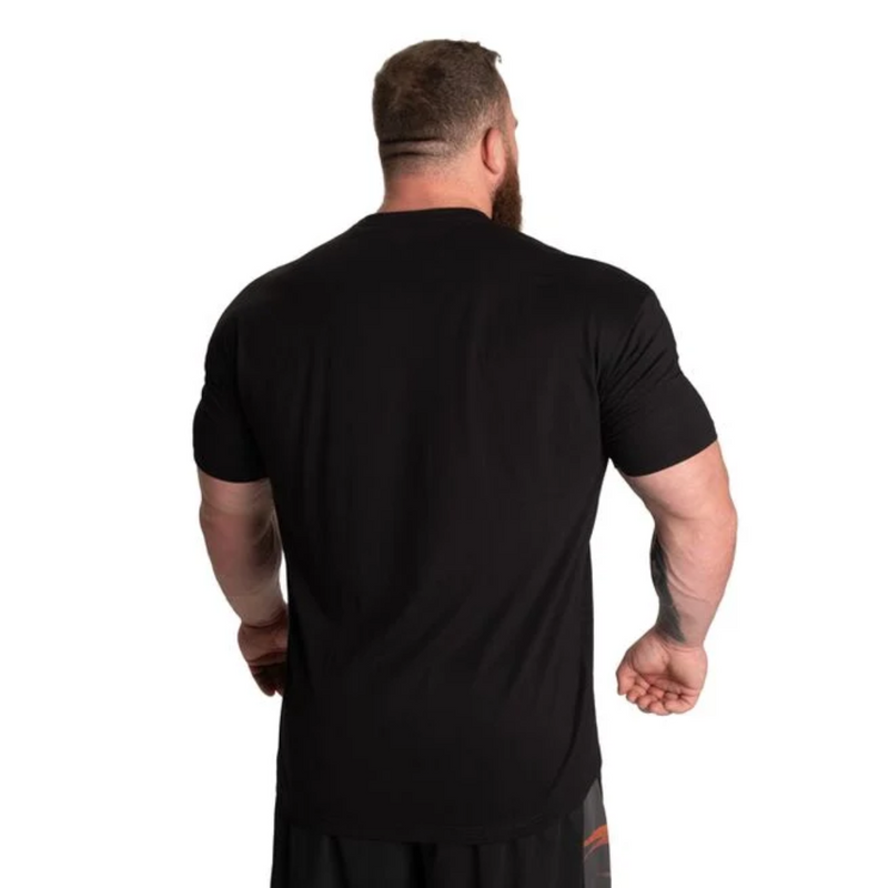 Legacy Gym Tee, Black White logo-Miesten T-paita-GASP-M-Aminopörssi