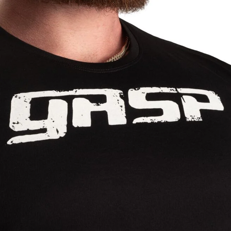 Legacy Gym Tee, Black White logo-Miesten T-paita-GASP-M-Aminopörssi