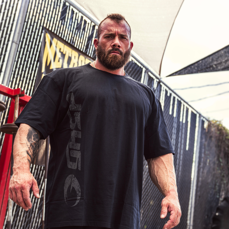 GASP Original Tee Black Gray LMTD Edition-Miesten T-paita-GASP-S-Aminopörssi