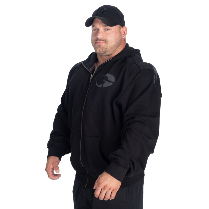 GASP Original Hoodie, black/gray LMTD edition-Miesten hupparit ja pitkähihaiset-GASP-S-Aminopörssi