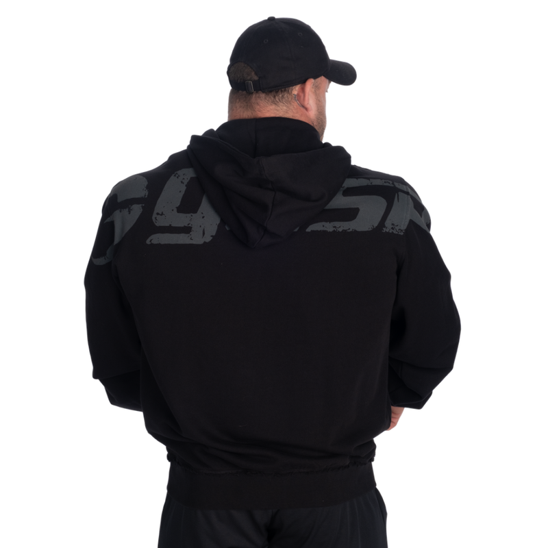 GASP Original Hoodie, black/gray LMTD edition-Miesten hupparit ja pitkähihaiset-GASP-S-Aminopörssi
