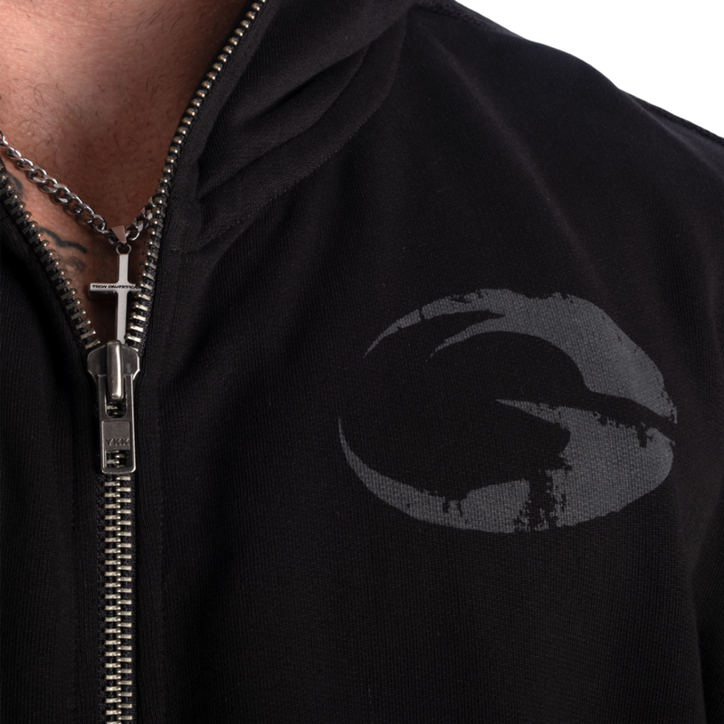 GASP Original Hoodie, black/gray LMTD edition-Miesten hupparit ja pitkähihaiset-GASP-S-Aminopörssi