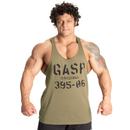 GASP Original Stinger Washed Green-Miesten hihattomat paidat-GASP-S-Aminopörssi