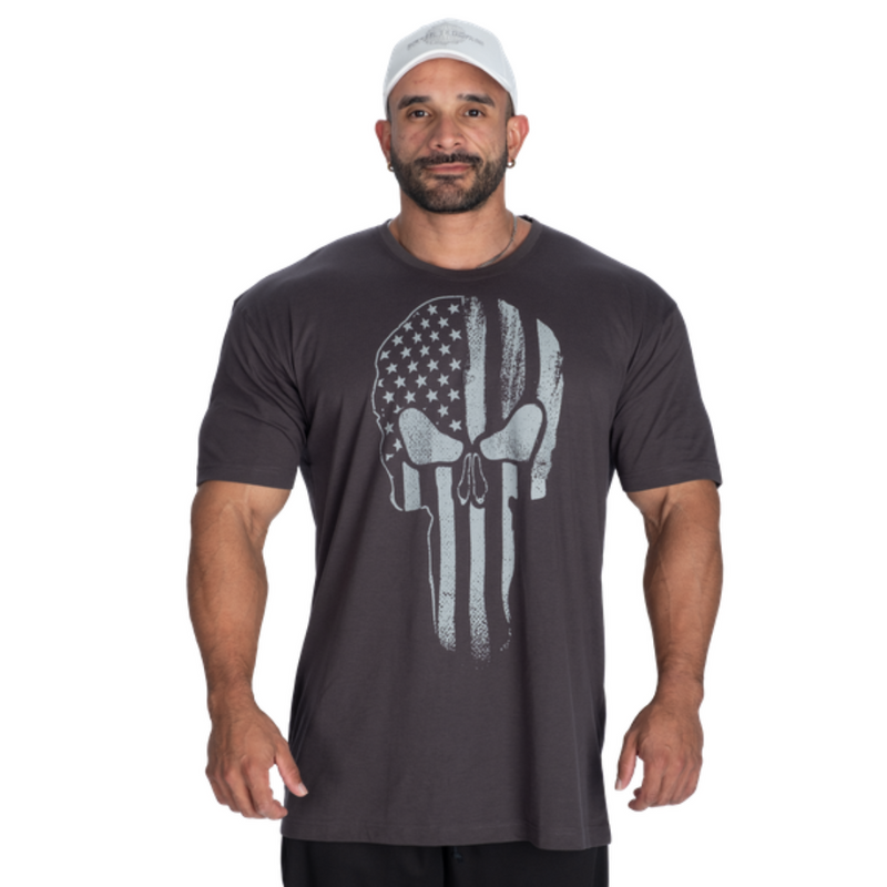 GASP Skull Tee Iron-Miesten hihattomat paidat-GASP-M-Aminopörssi