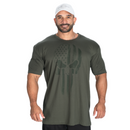 GASP Skull Tee Deep Forest-Miesten hihattomat paidat-GASP-M-Aminopörssi
