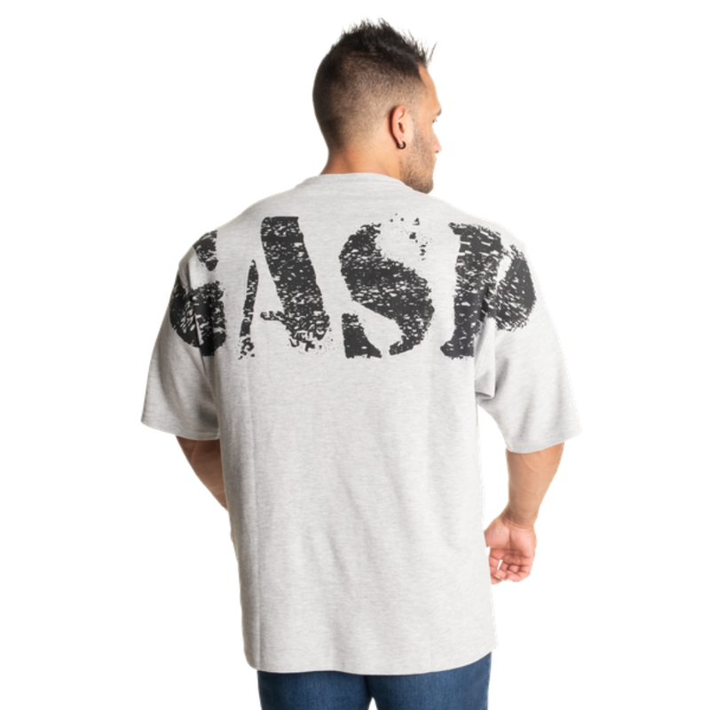 GASP Iron Thermal Tee, Graymelange-Miesten T-paita-GASP-M-Aminopörssi