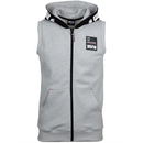 Milwaukee S/L Zipped Hoodie - Gray-Miesten hihattomat paidat-Gorilla Wear-M-Aminopörssi