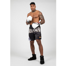 Clayton Boxing Shorts Black - Gold-Miesten shortsit-Gorilla Wear-S-Aminopörssi