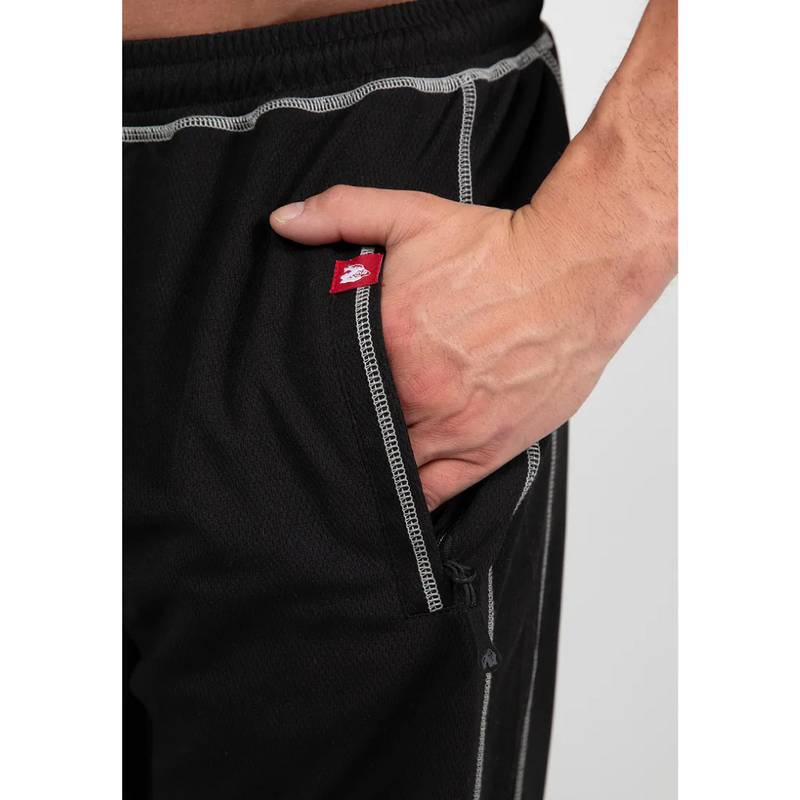 Marlow Mesh Pants Black/Gray-Miesten housut-Gorilla Wear-S/M-Aminopörssi