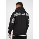 Gorilla Wear Utah Zipped Hoodie Black-Miesten hupparit ja pitkähihaiset-Gorilla Wear-M-Aminopörssi